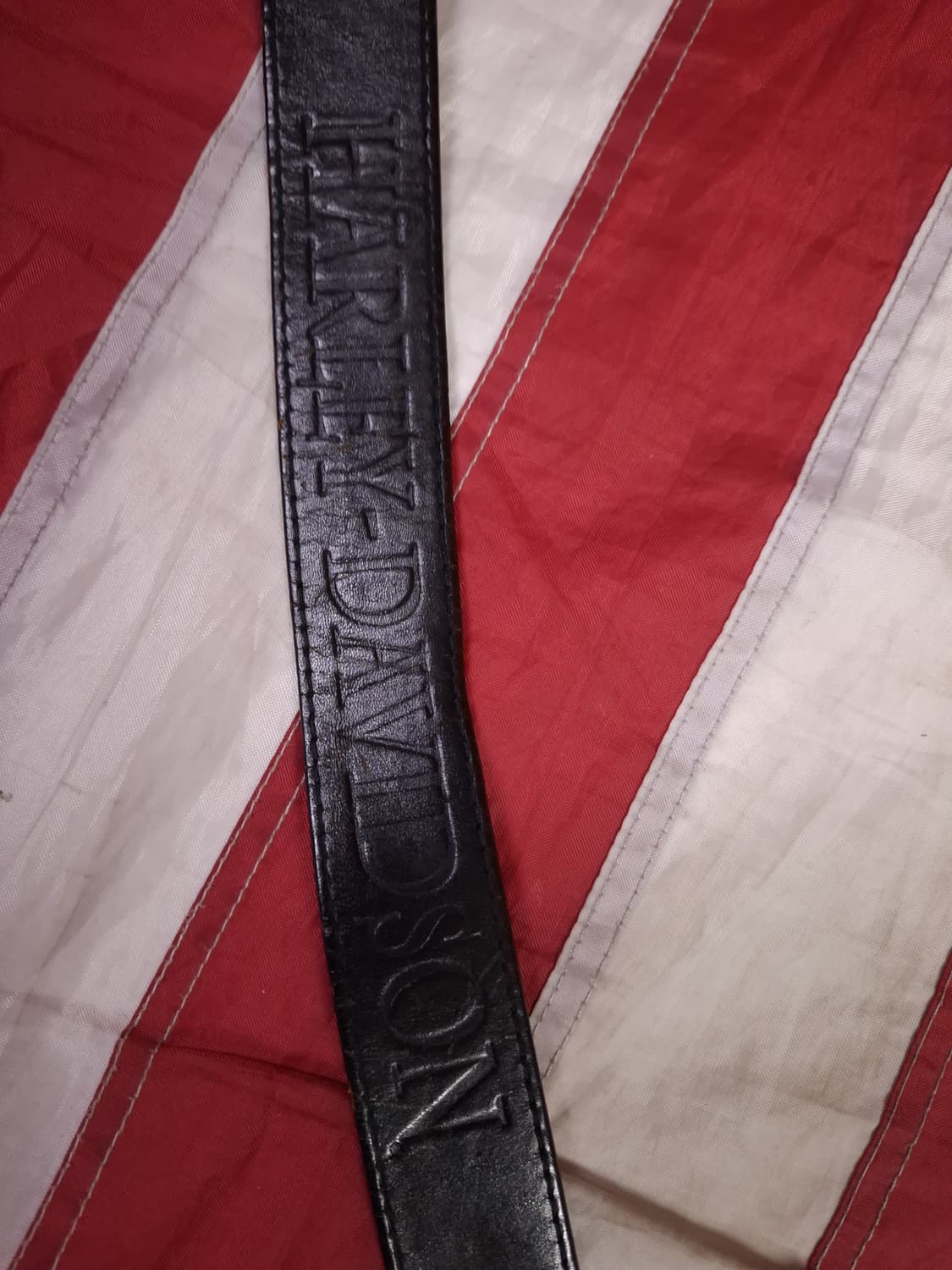 오리지날 할리데이비슨 빅로고 리얼레더 라이더 벨트 상품이미지4