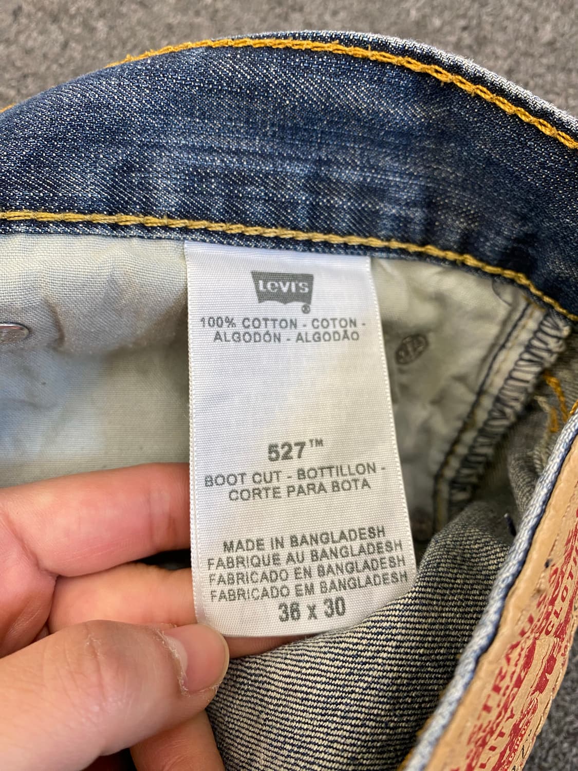 Levis 리바이스 527 데님팬츠 상품이미지9