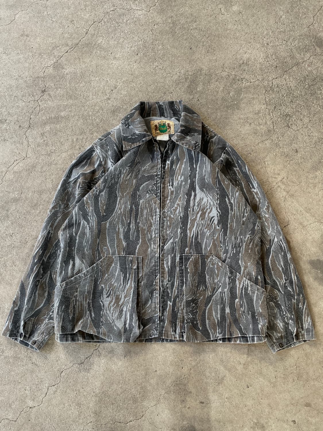 90s Ideal Real Tree Camo Hunting Jacket 상품이미지2