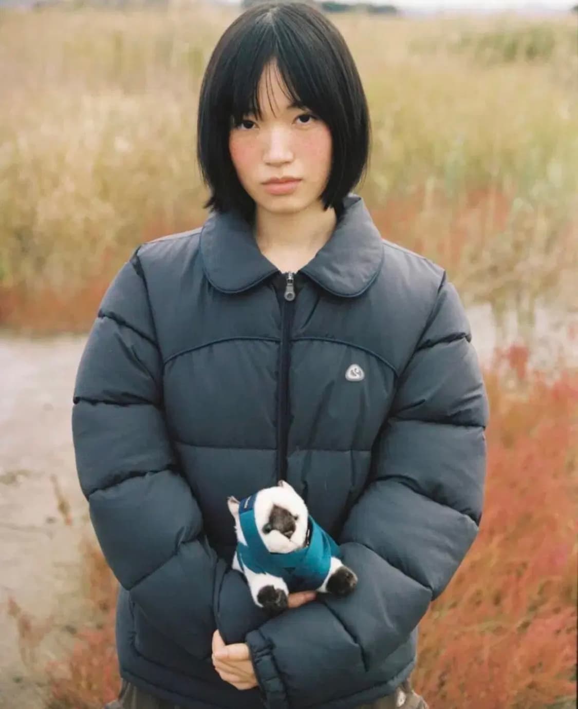 코이세이오 스마트어반유즈풀 패딩 프론트 포켓 패디드 자켓 다크 그레이 상품이미지2