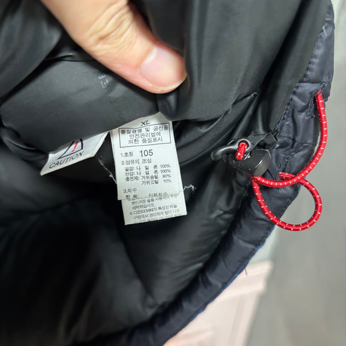 노스페이스 800 써밋 로체 구스다운 패딩 네이비 상품이미지3