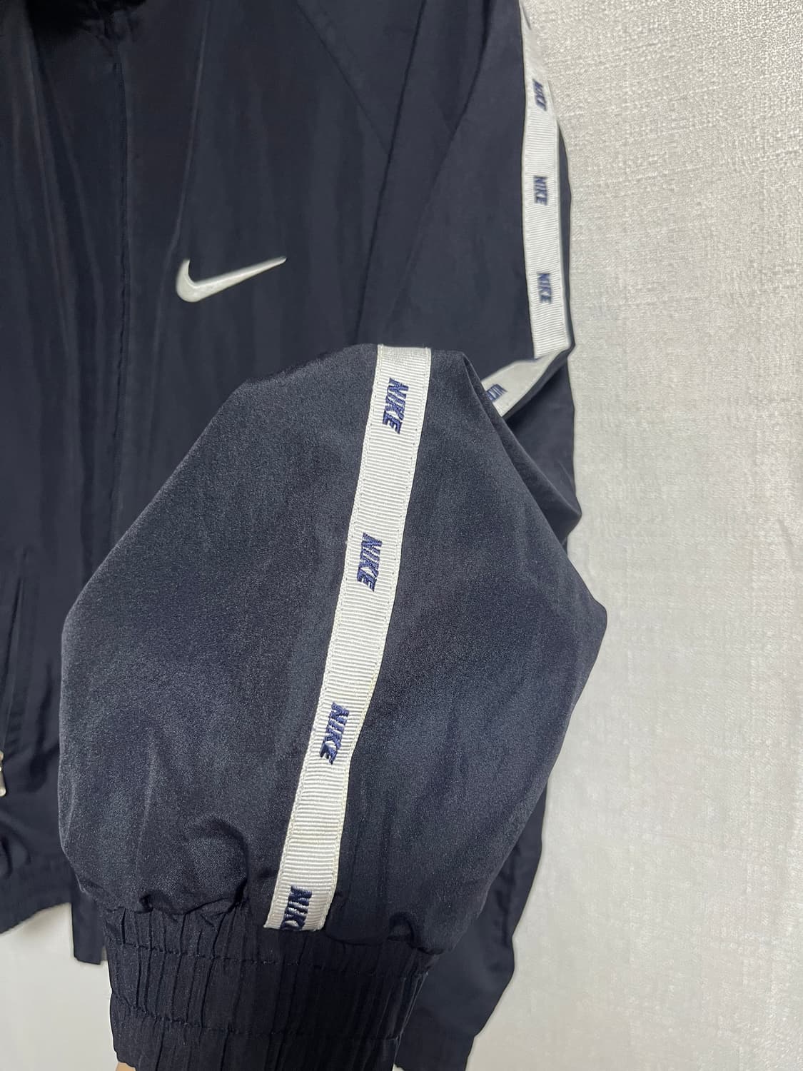 공용 나이키 스우시 가오리핏 바람막이 자켓 점퍼 L 상품이미지2