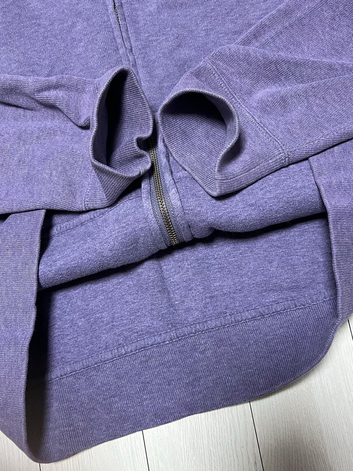 90s폴로랄프로렌포니로고코튼니트후드짚업 XL 상품이미지3