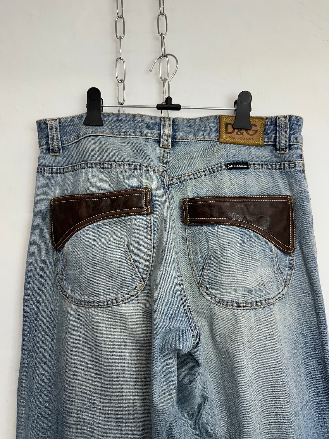 D&G Leather Patch Denim 상품이미지8