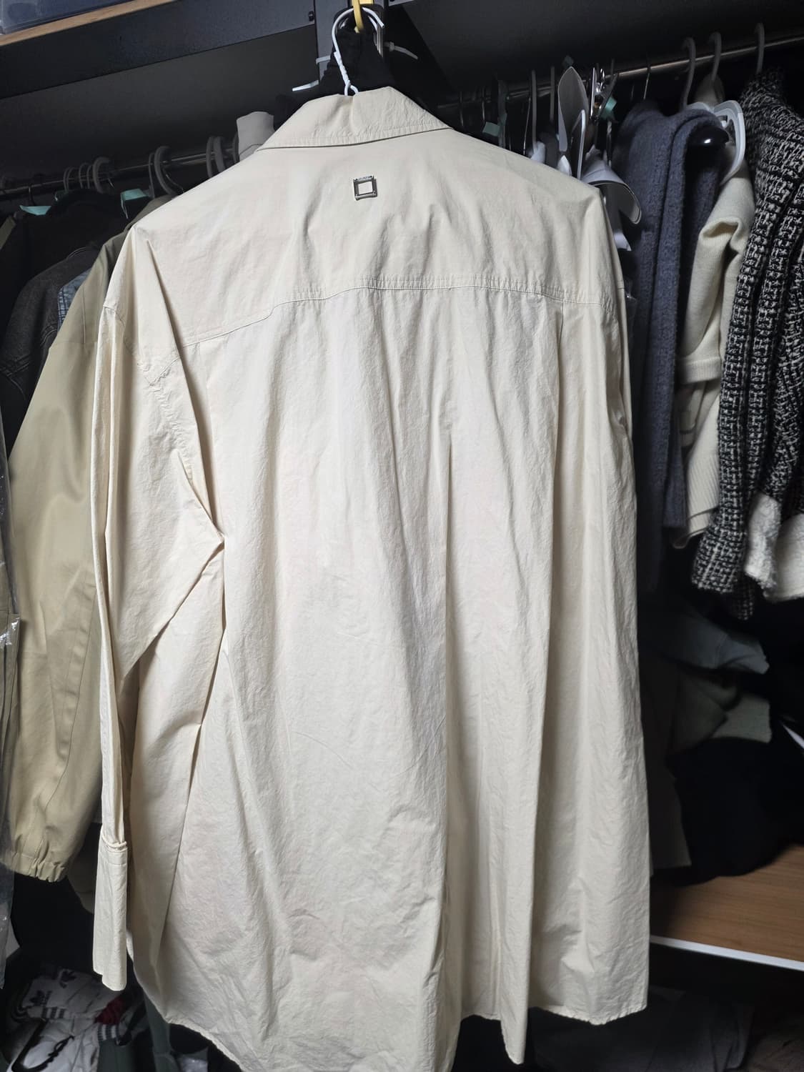 우영미 베이지 셔츠 50 상품이미지2