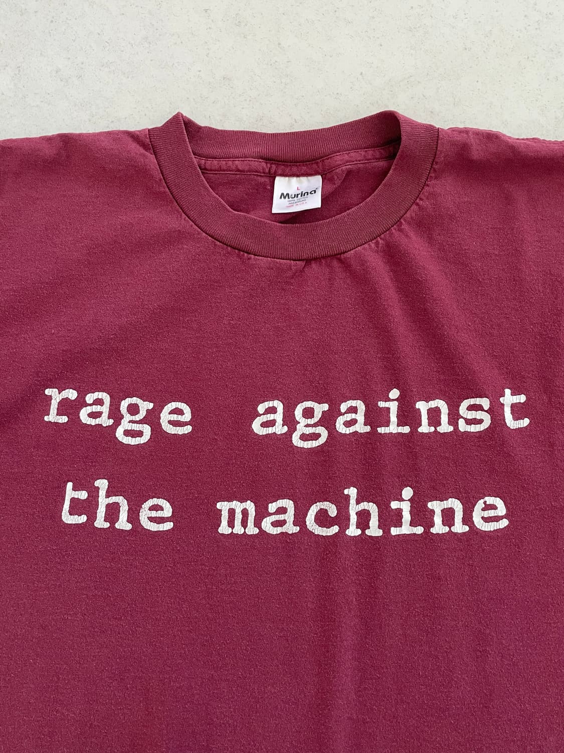 [L] 90's rage against the machine 반팔 티셔츠 상품이미지2