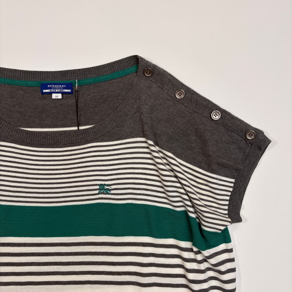[38] BURBERRY stripe pattern T-shirt 상품이미지4