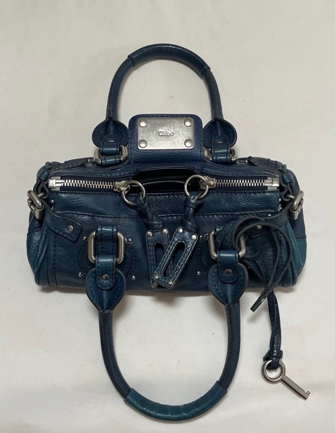 Chloe 끌로에 패딩턴 네이비 은장 상품이미지2