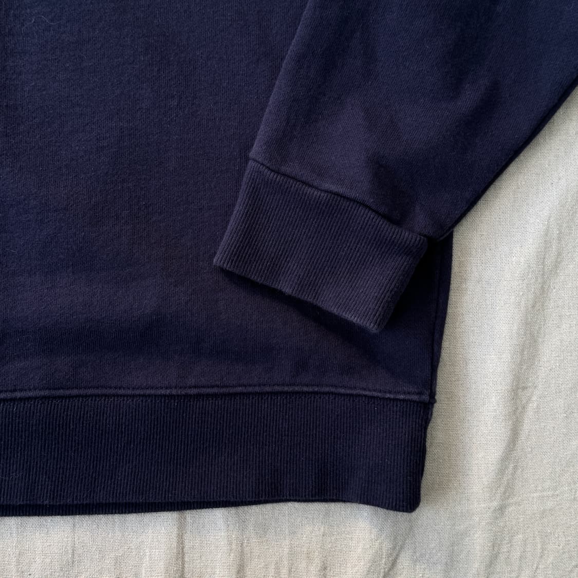 아페쎄 빅로고 네이비 스웻 맨투맨 M 상품이미지3