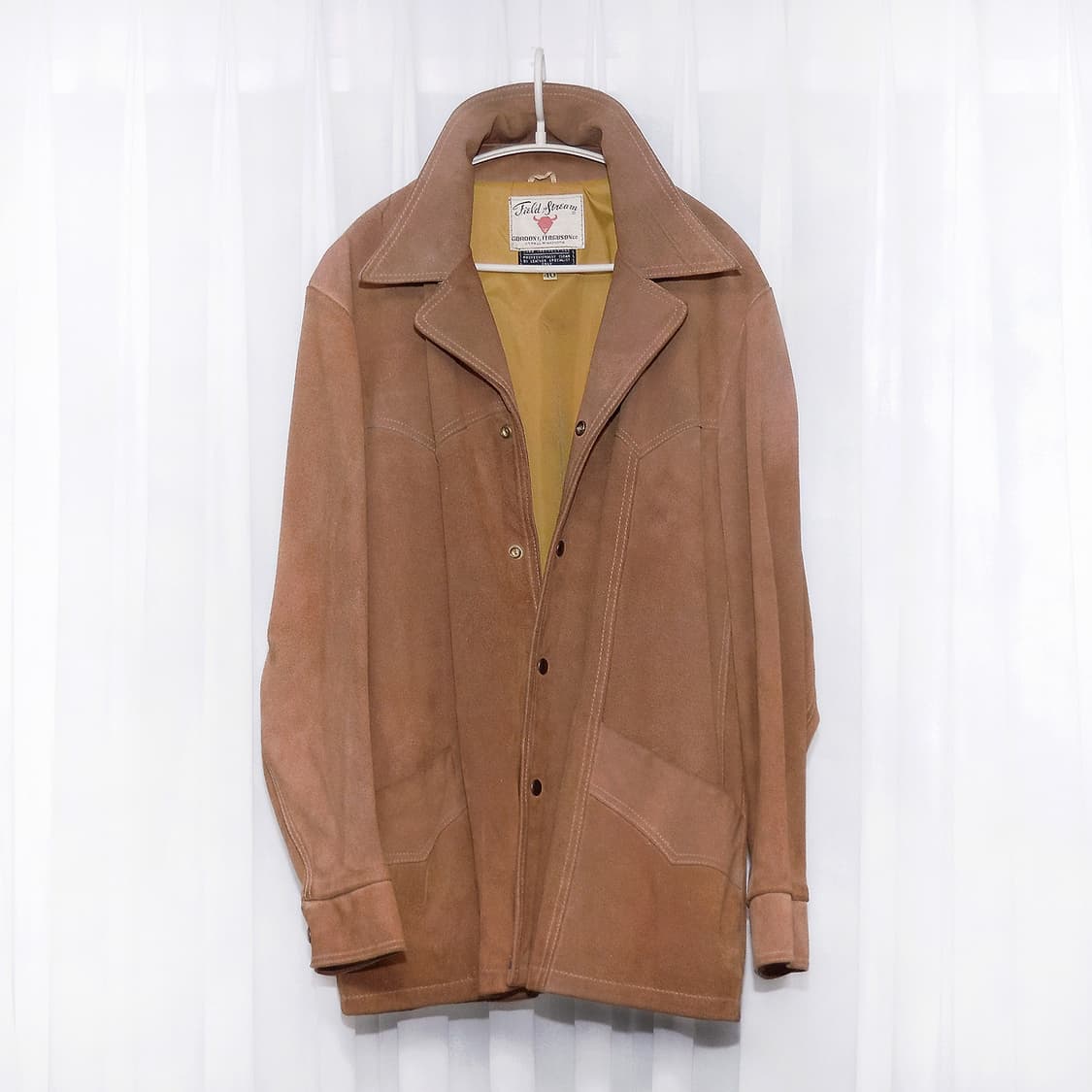 필드 앤 스트림 스웨이드 레더 웨스턴 헌팅 자켓 (100-105) 상품이미지1