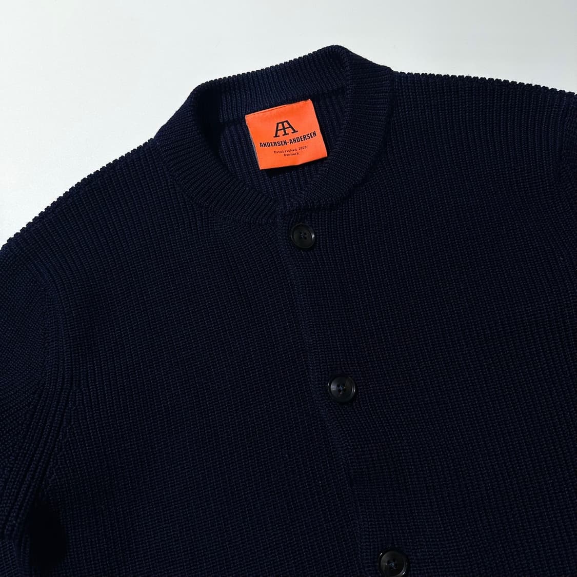 (매장판) 안데르센 안데르센 스키퍼  가디건 자켓 네이비 상품이미지4