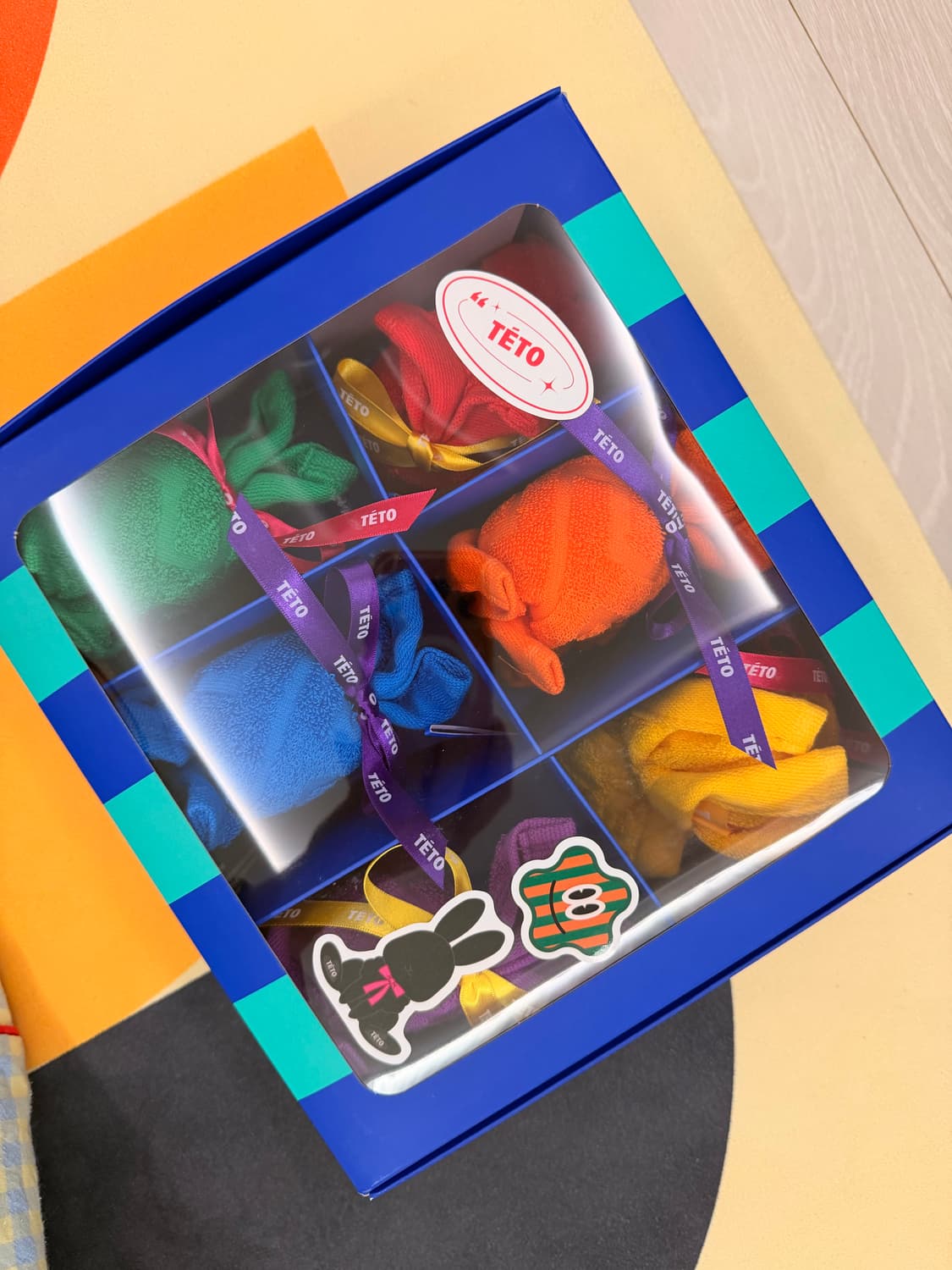 (미개봉) TETO 테토 래빗 핸드타올 6p 상품이미지1