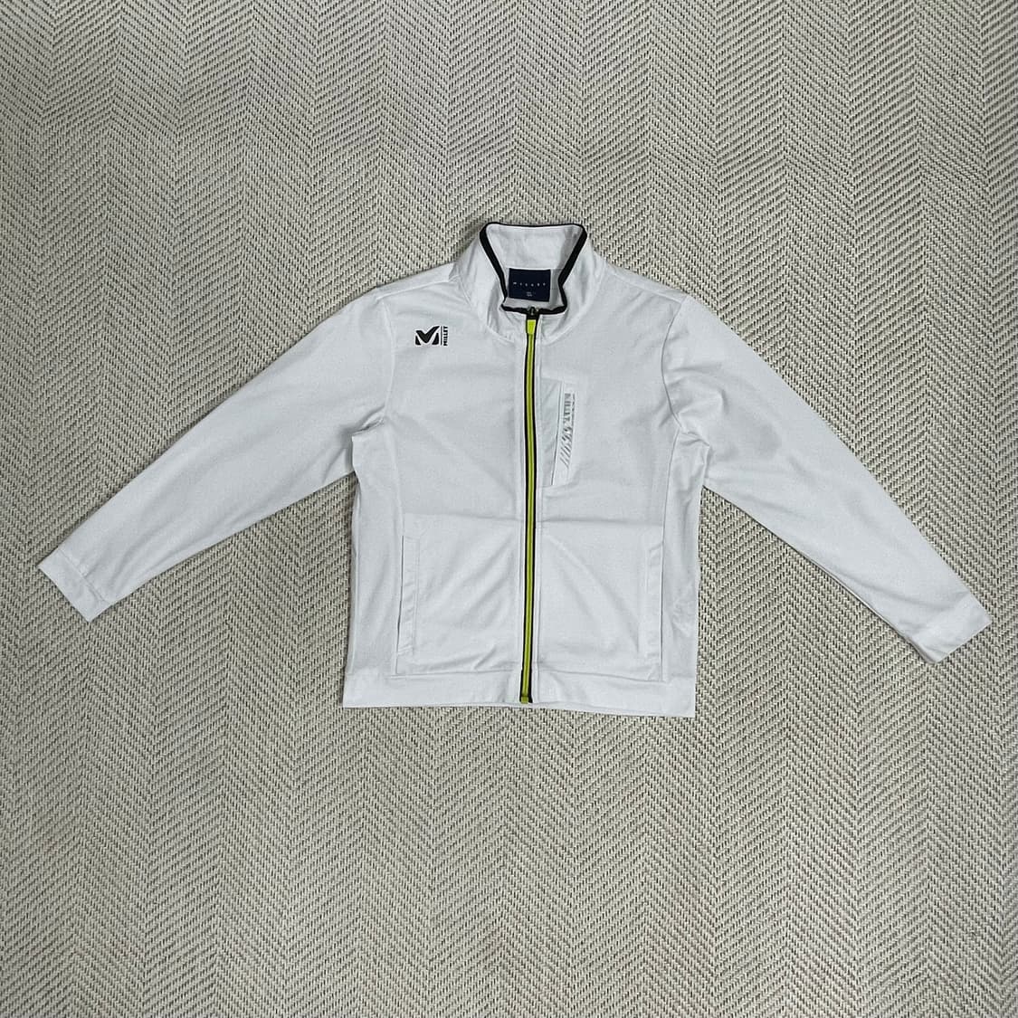 밀레 아동용 집업 자켓 120 화이트 상품이미지1