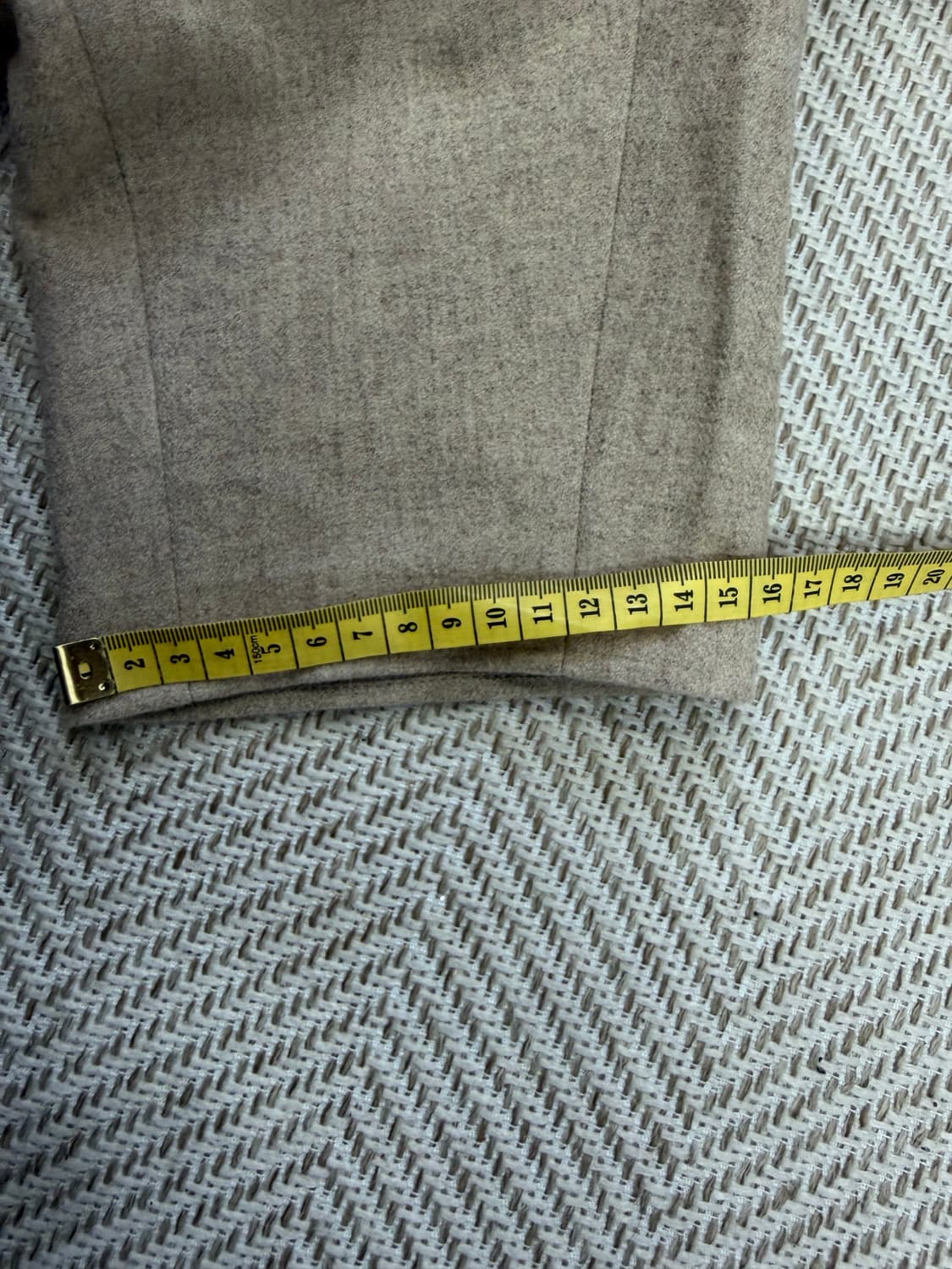 정품) 르베이지 여성 캐시미어 팬츠 76(30) 상품이미지9