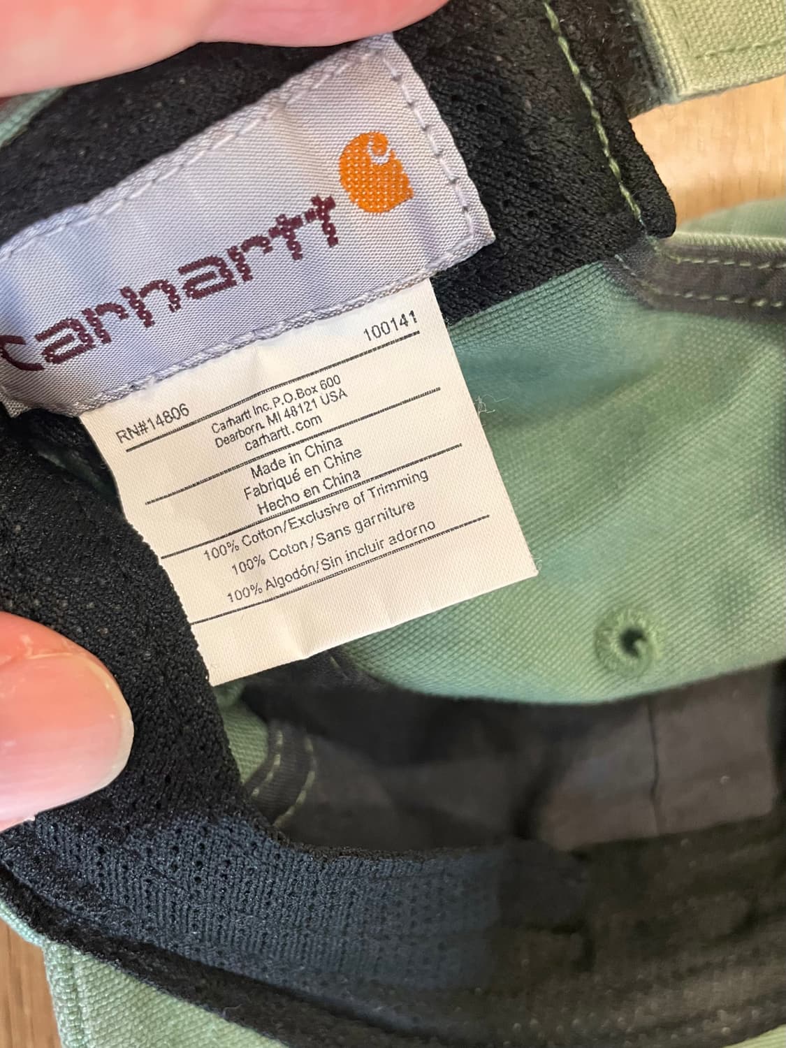 국내 유일 칼하트 USA 오데사 구형 로덴프로스트 칼라 빈티지 볼캡 모자 상품이미지3