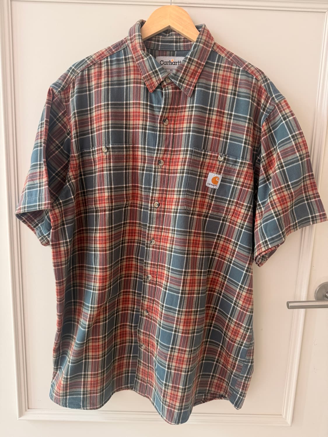칼하트 (CARHARTT )  체크 반팔   상품이미지1
