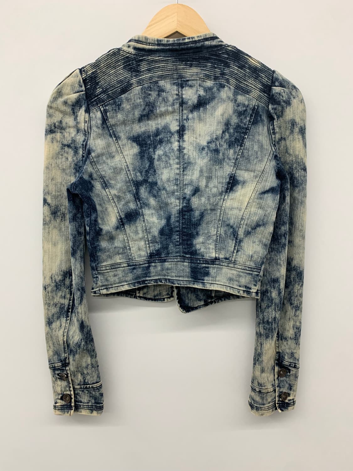 빈티지 워싱 데님 나폴레옹 자켓 상품이미지5