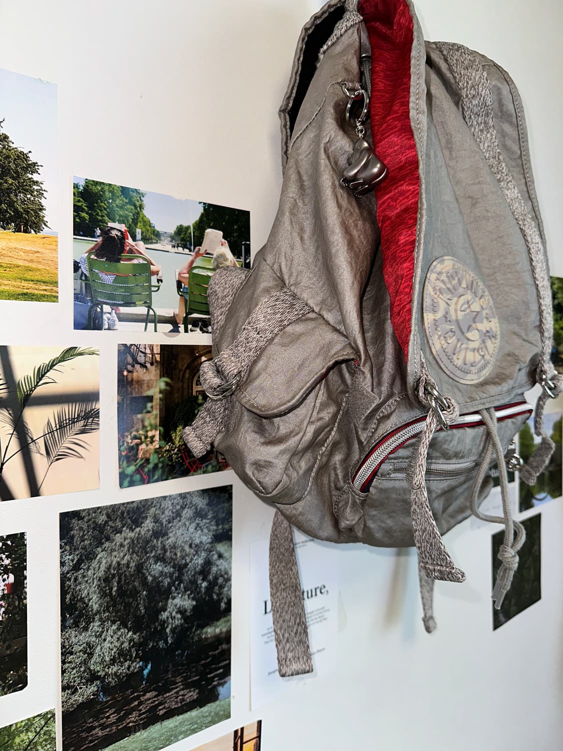 Kipling gray bokashi backpack 상품이미지3