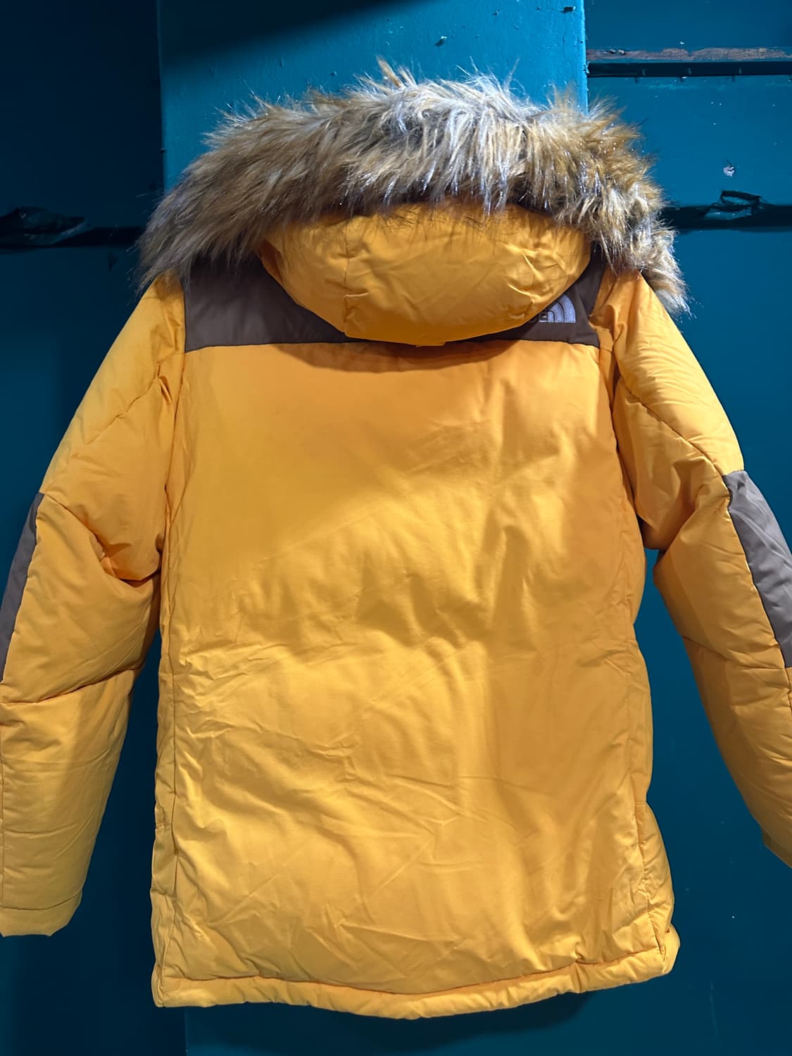 노스페이스 눕시 패딩 옐로우85 상품이미지4