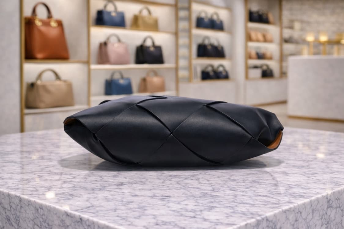 [S급] 보테가 베네타 인트레치아토 위빙 토트백 블랙 판매합니다!!! 상품이미지2