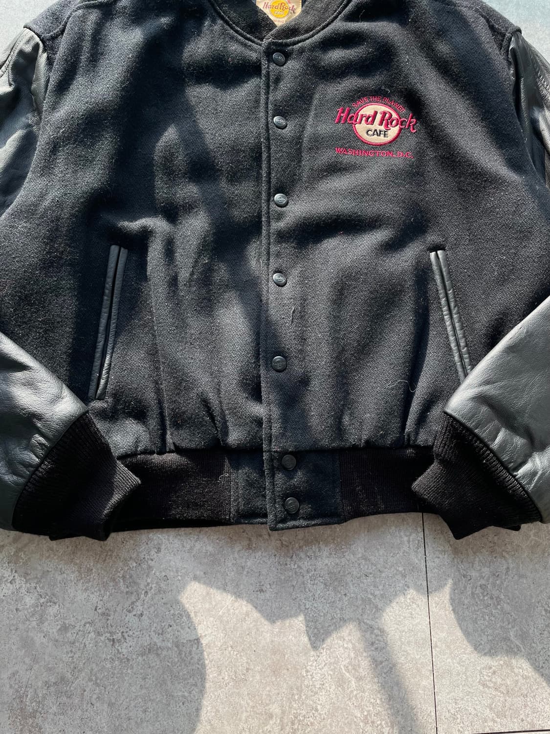 하드락카페 워싱턴DC 바시티자켓 상품이미지6