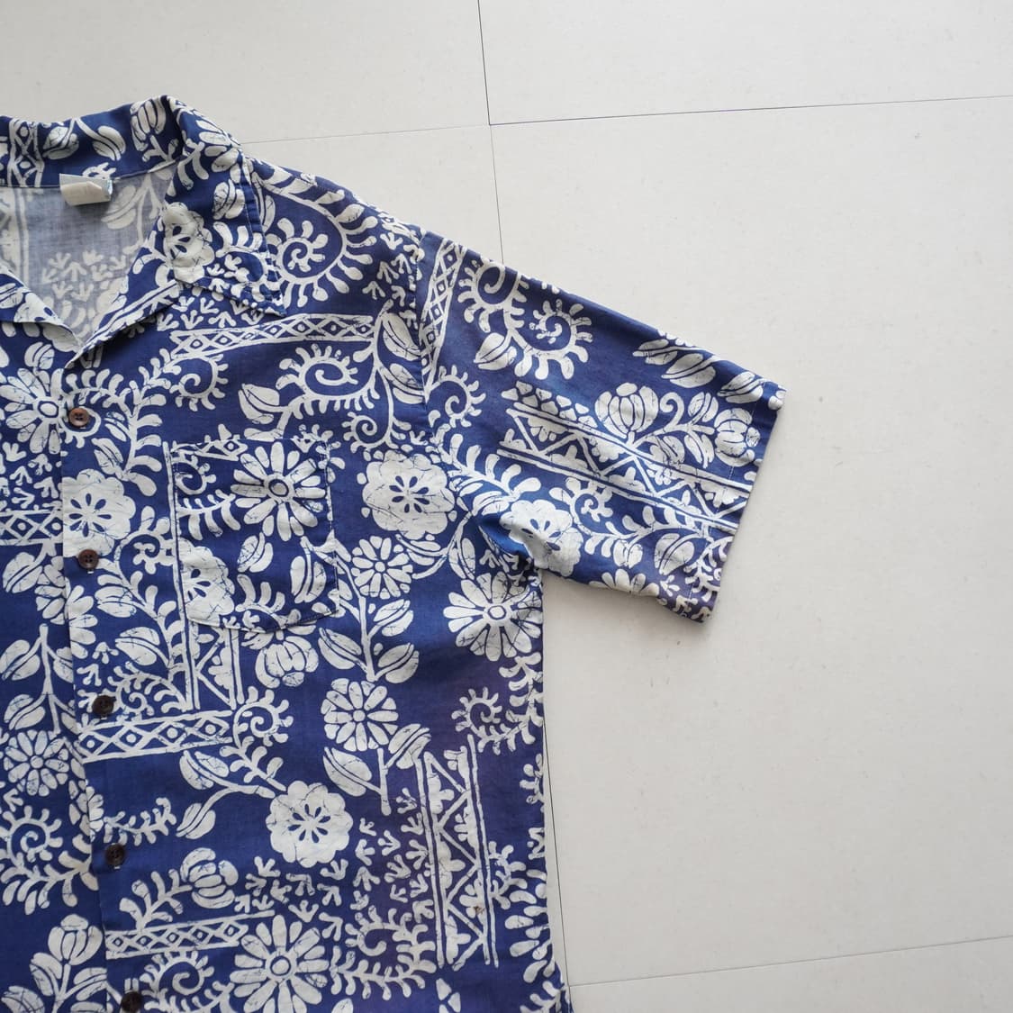 60s Jantzen 잰슨 Kona Kai 하와이안 셔츠 XL 상품이미지4