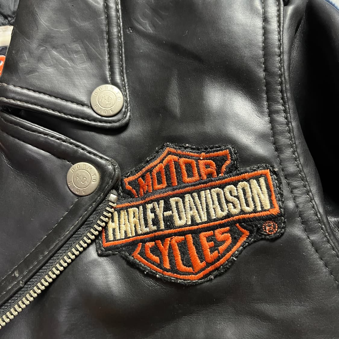 할리데이비슨 빈티지 키지 라이더 자켓 (실측확인) 상품이미지3
