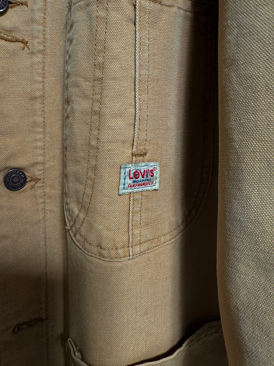 90s 리바이스 블랭킷 초어자켓 판매합니다. 상품이미지3