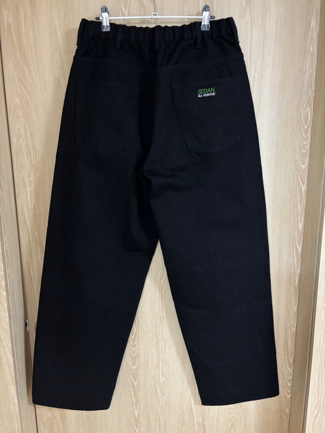 세단올퍼포즈 25ss CLASSIC FIT 5P PANTS 블랙 XL 상품이미지4