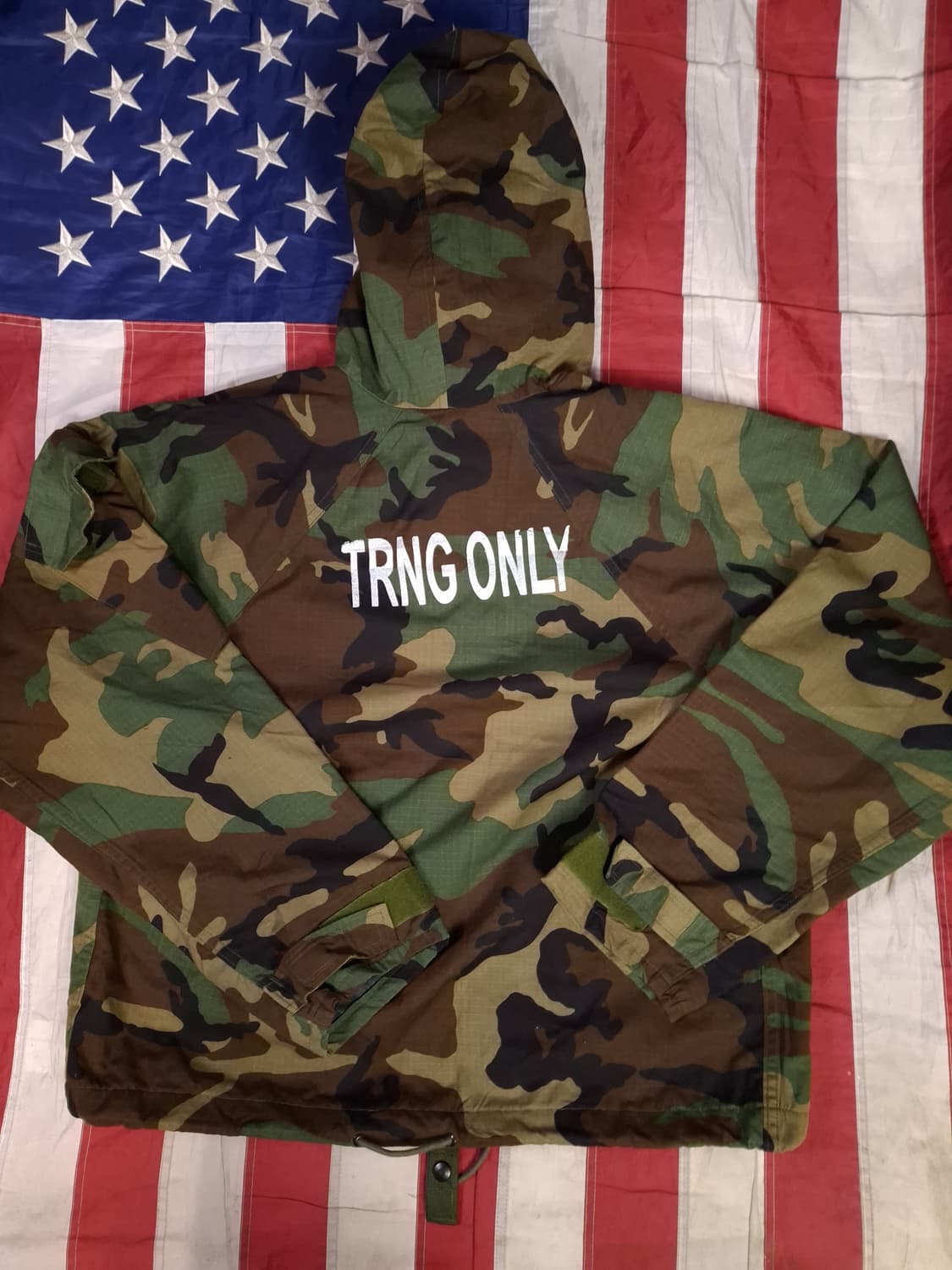 오리지날 미군 지급용 케미칼 가스화생방복 자켓 상품이미지1