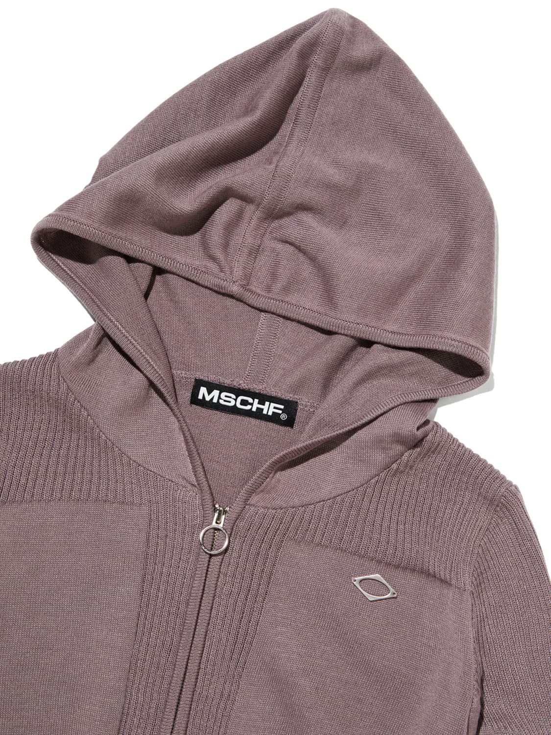 [S] 미스치프 롬버스 니티드 후드 로즈브라운 상품이미지3