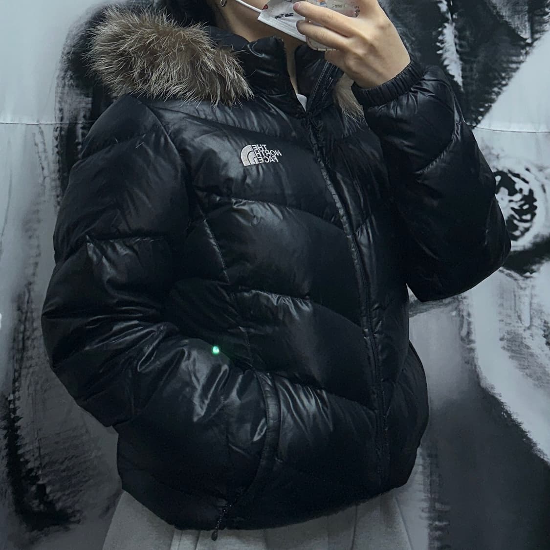 노스페이스600 울프죠 패딩 상품이미지2