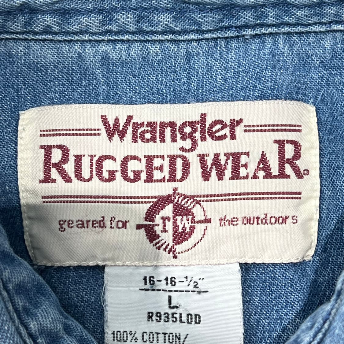 랭글러 워크 데님셔츠 s10463 상품이미지5