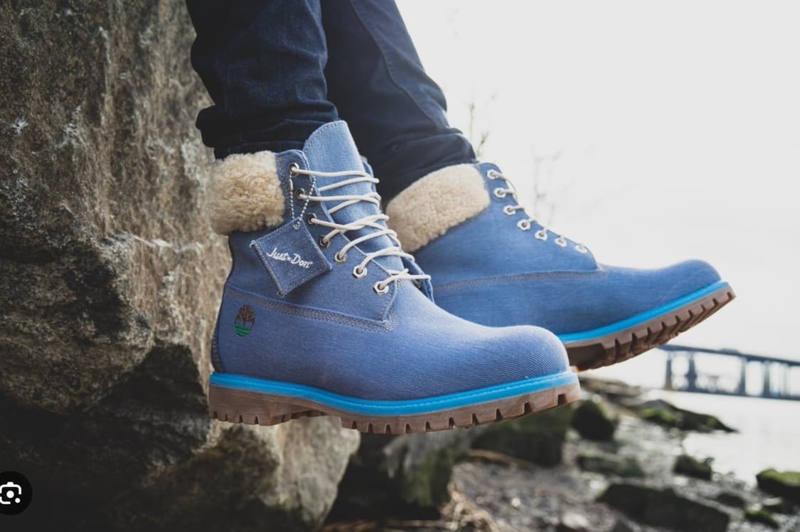 팀버랜드 x 저스트 돈 6인치 부츠 데님 미디움 9 (270) 상품이미지9