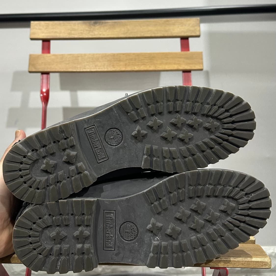 260) 팀버랜드 로퍼 남성 남자 구두 3아이 보트슈즈 그레이 상품이미지6