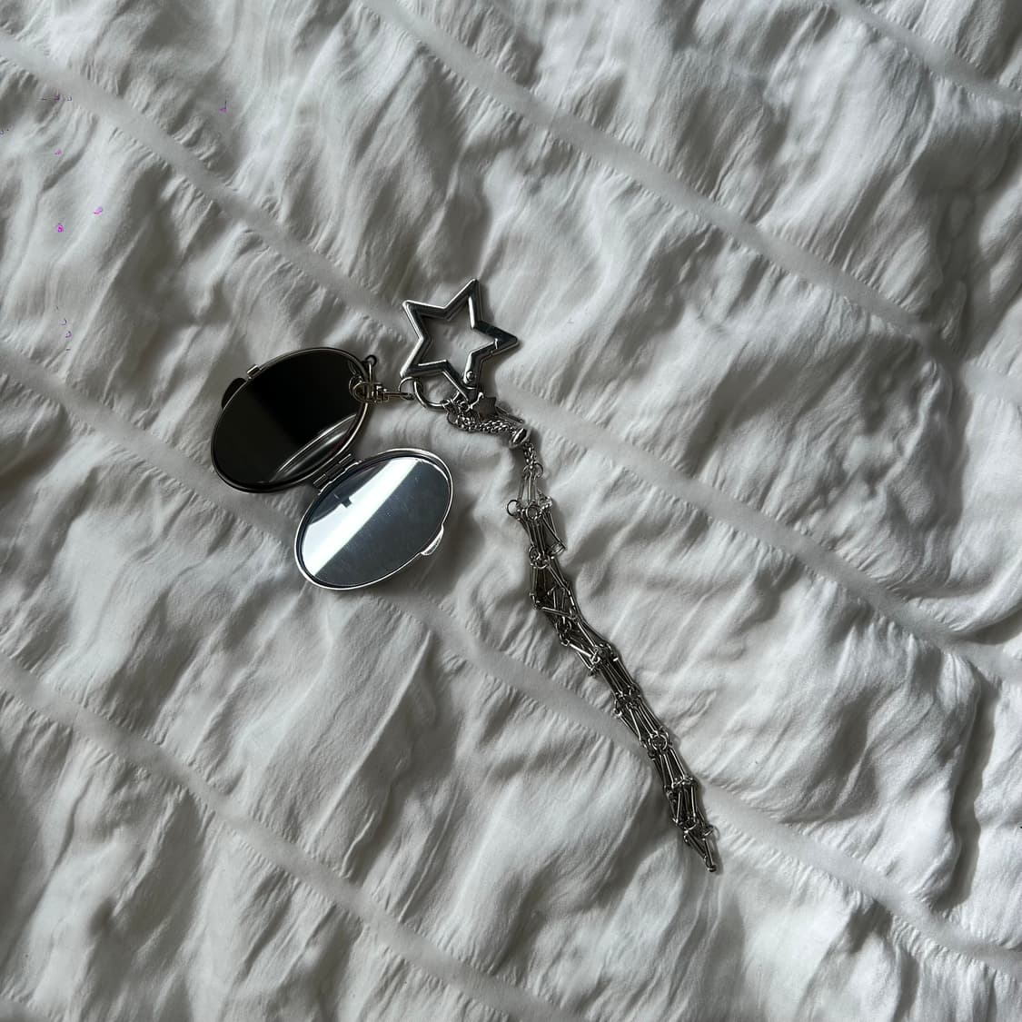 키링 립스틱 홀더 + 거울 세트 상품이미지3