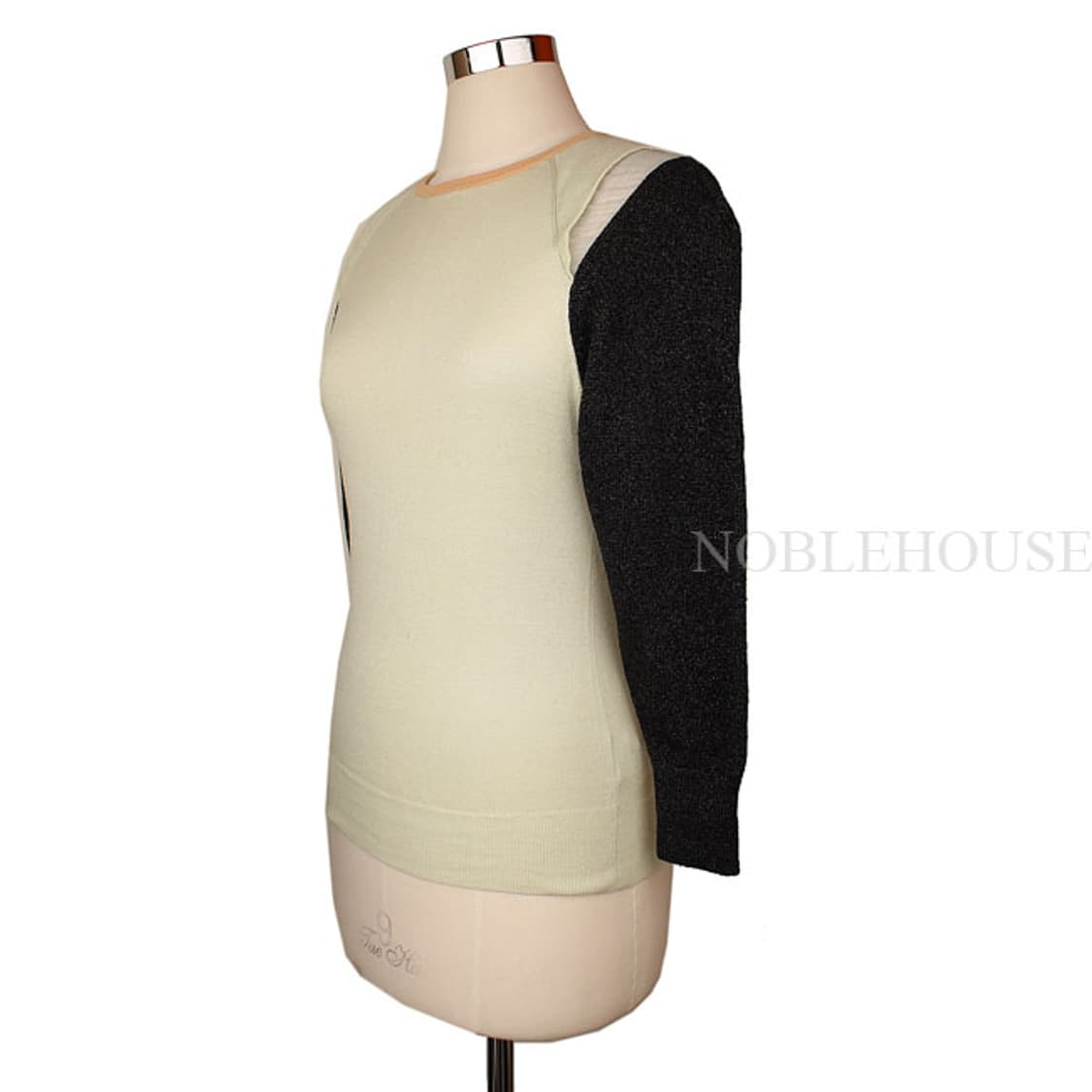 토가 라이트그린&블랙 니트 상품이미지2