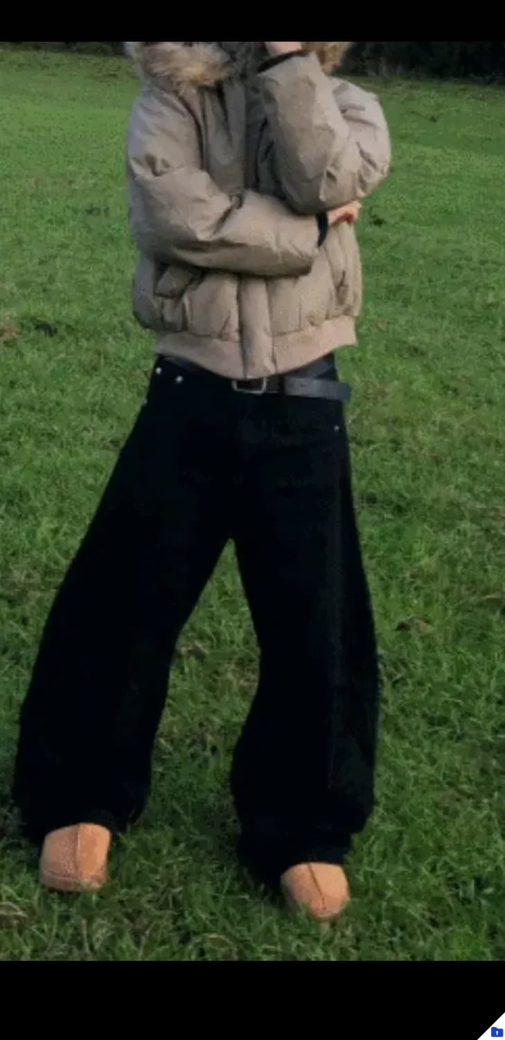 [메이유] 커브드 워싱 다트 팬츠 M 상품이미지3