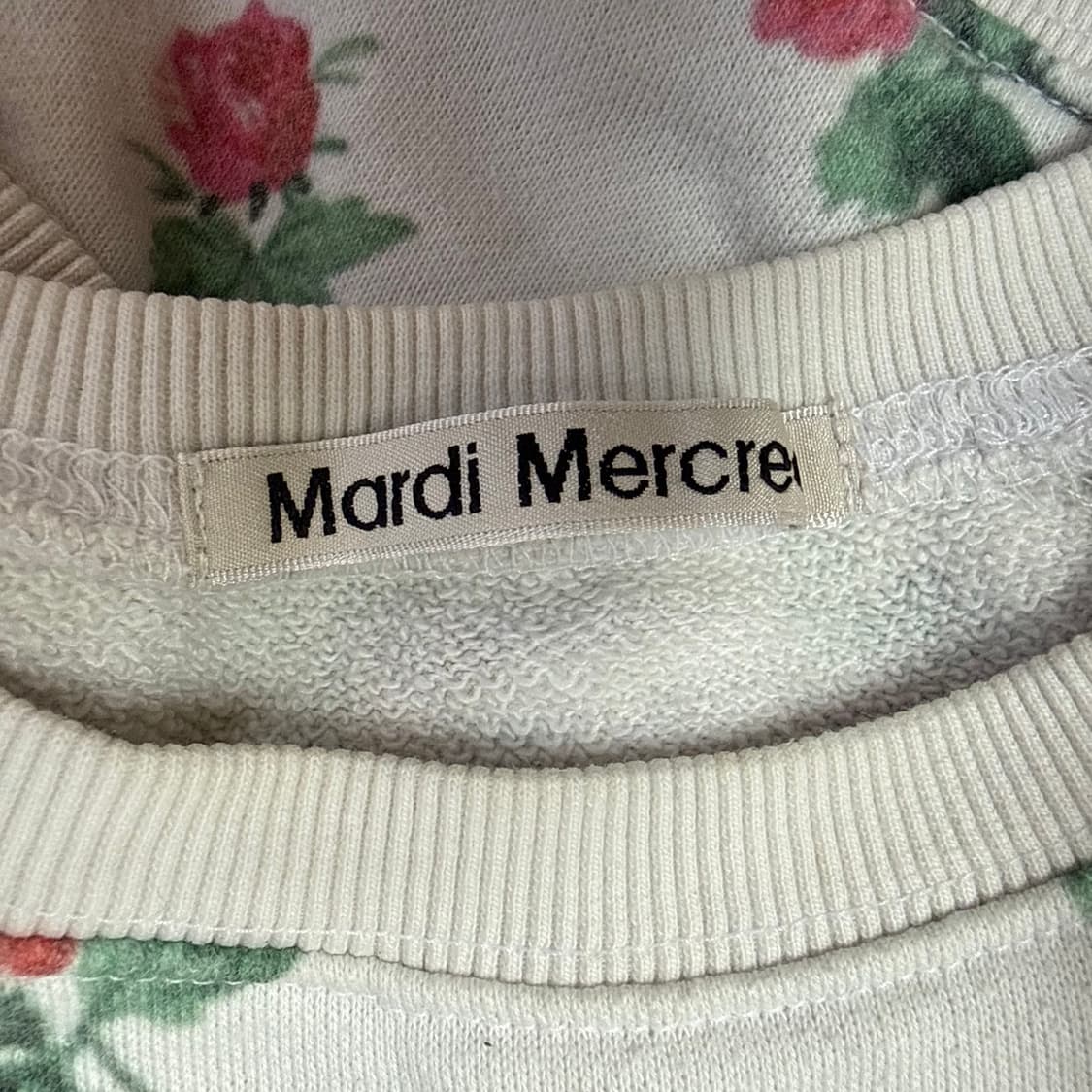 실측확인 마르디 키즈 플라워 맨투맨 0310T 상품이미지4