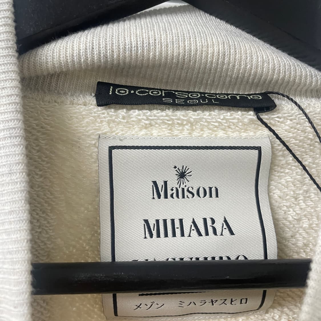 미하라야스히로 셔츠 레이어드 맨투맨 F 상품이미지7