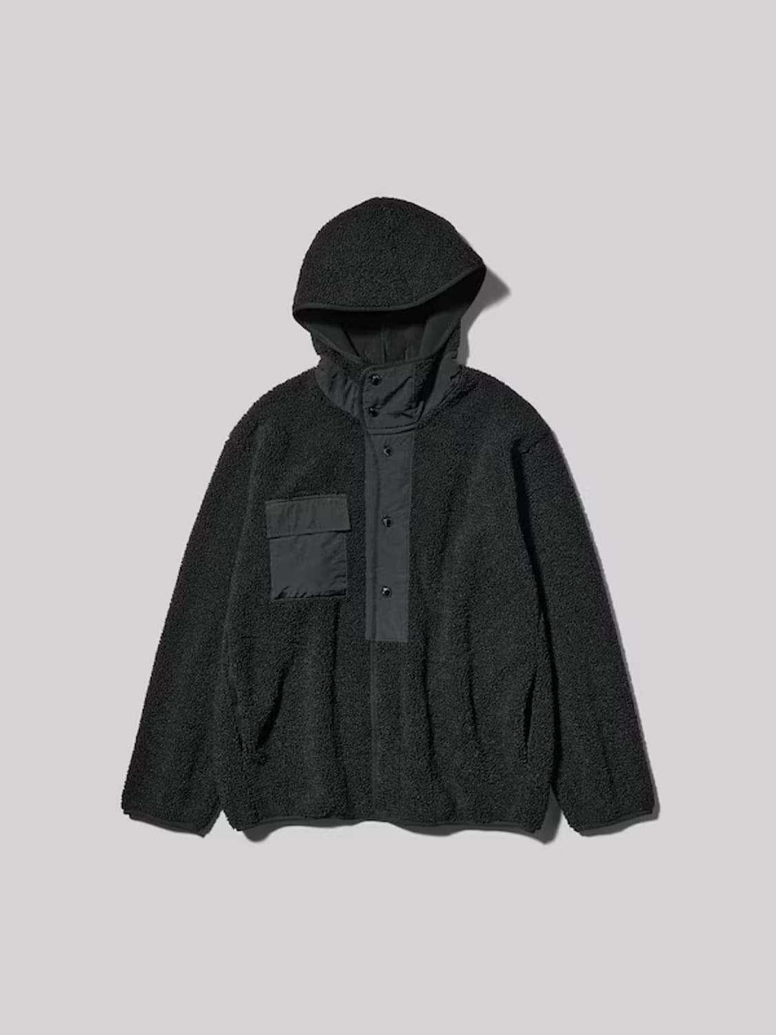 [새상품,국내배송] 엔지니어드 가먼츠xGU 플리스 블랙 상품이미지2