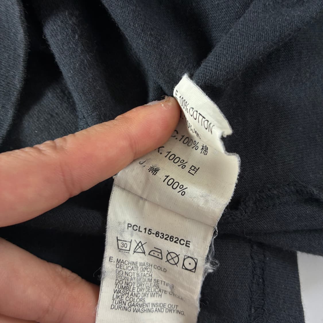 Levi's  리바이스 00,s saddle man 차콜 링거 반팔티   상품이미지6