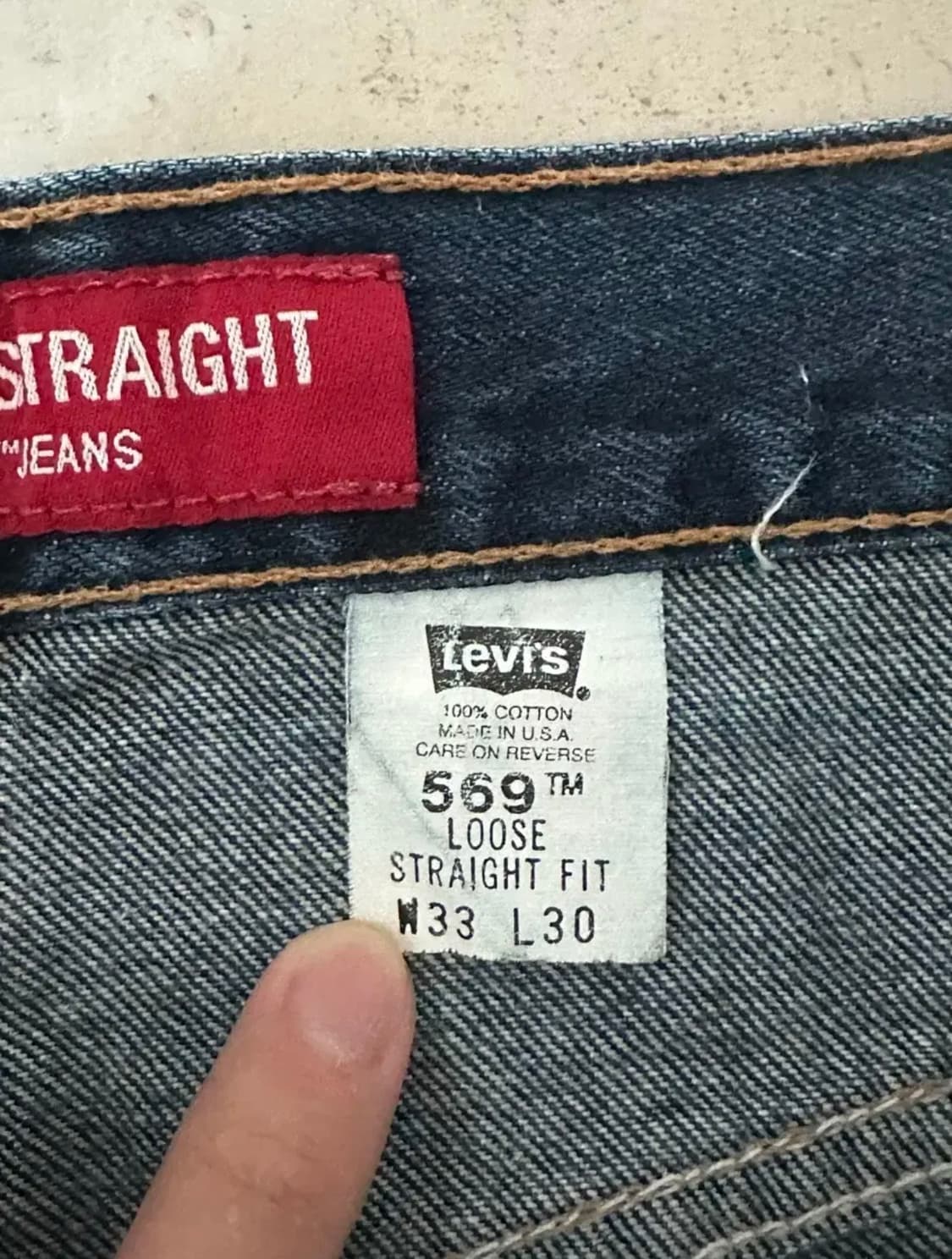 00s 리바이스 569 made in usa 상품이미지4