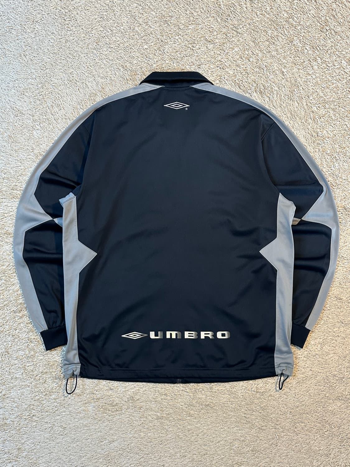 희귀) 엄브로 UMBRO 올드스쿨 백로고 배색 트랙탑 져지 상품이미지3