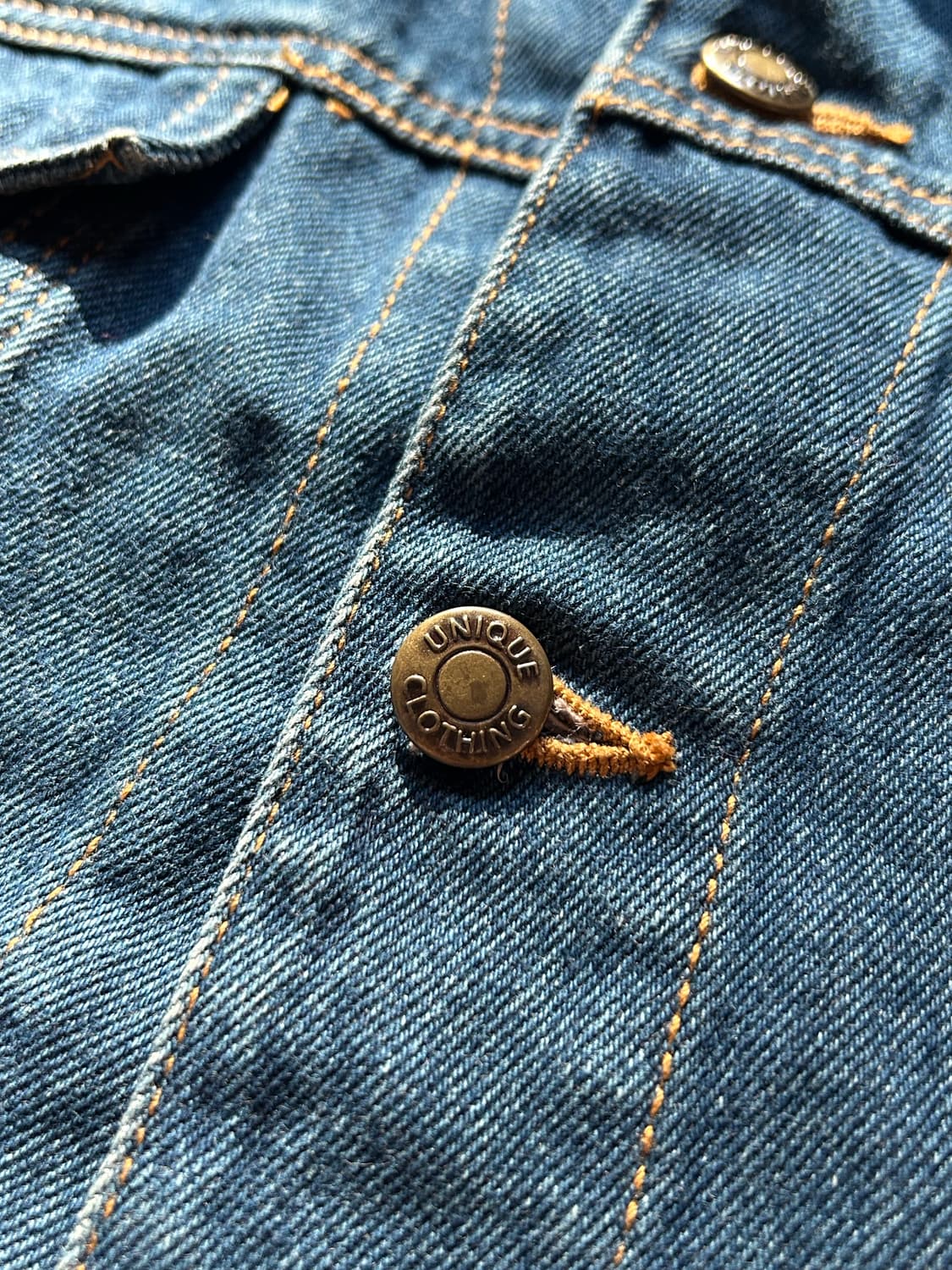 90s 올드 유니클로 데님 자켓 상품이미지8