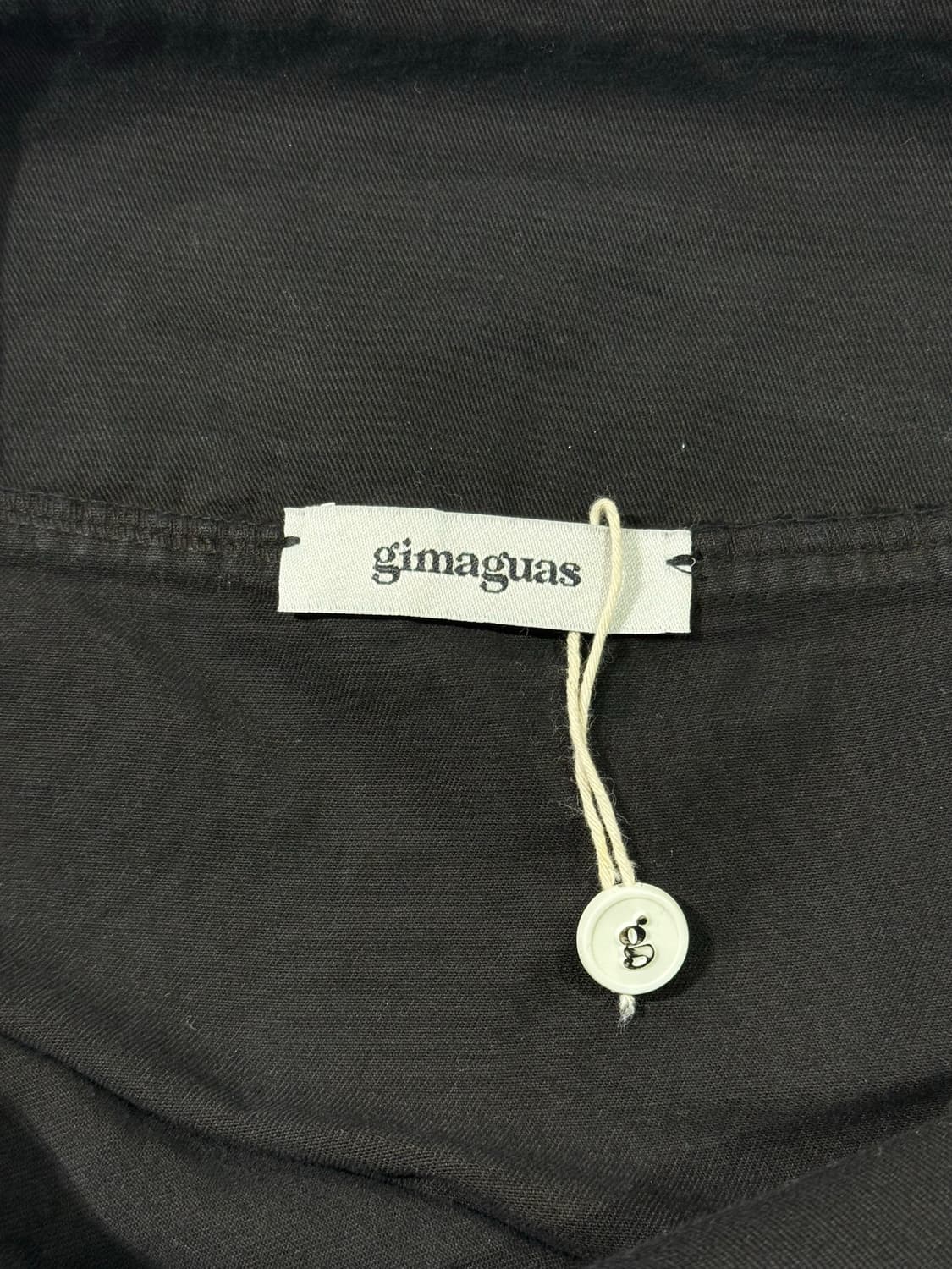 기마구아스 블랙 인시전 코튼 롱 스커트 상품이미지7