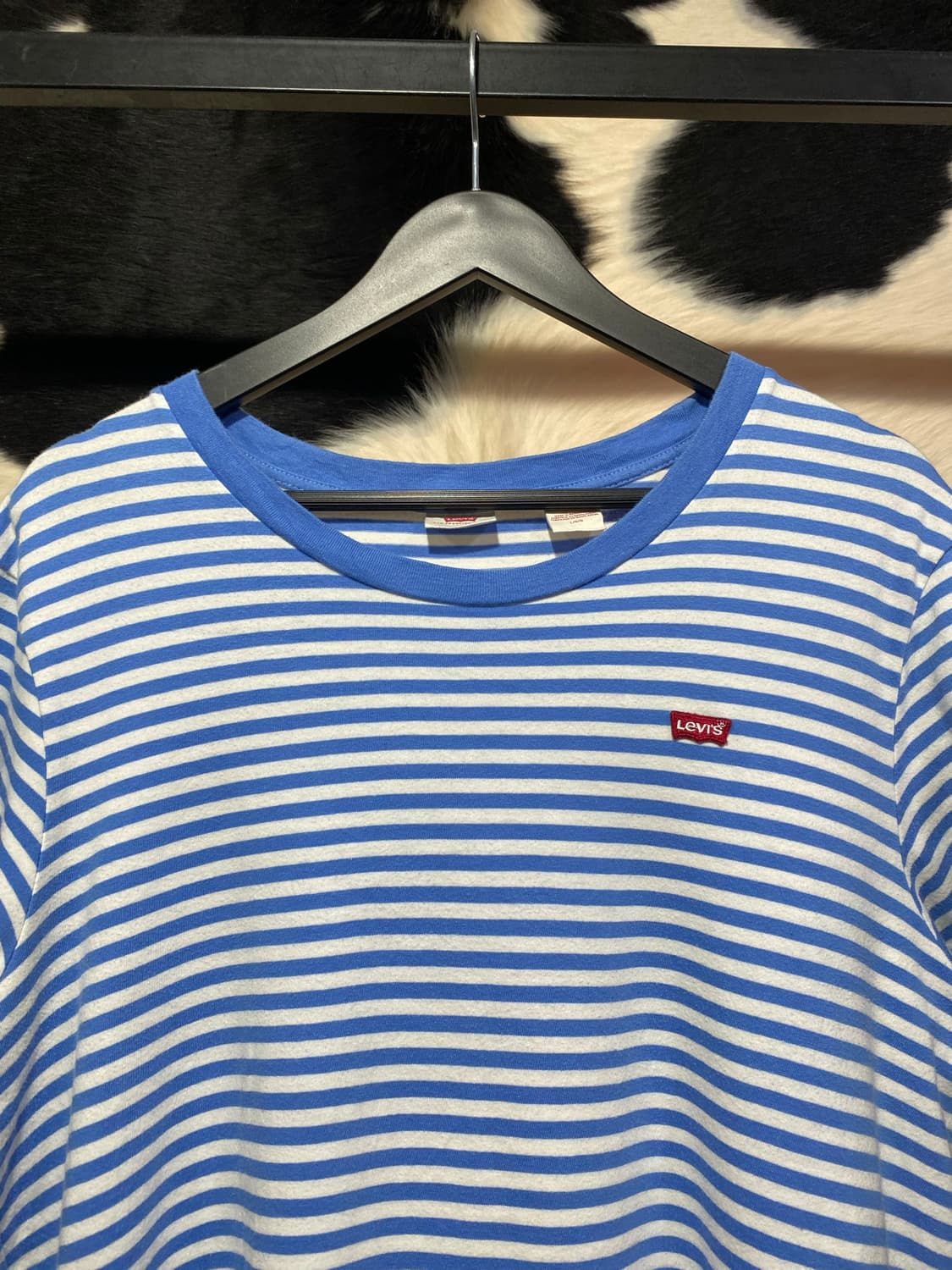 Levi’s 스포티 스카이블루 스트라이프 반팔 티셔츠 상품이미지2