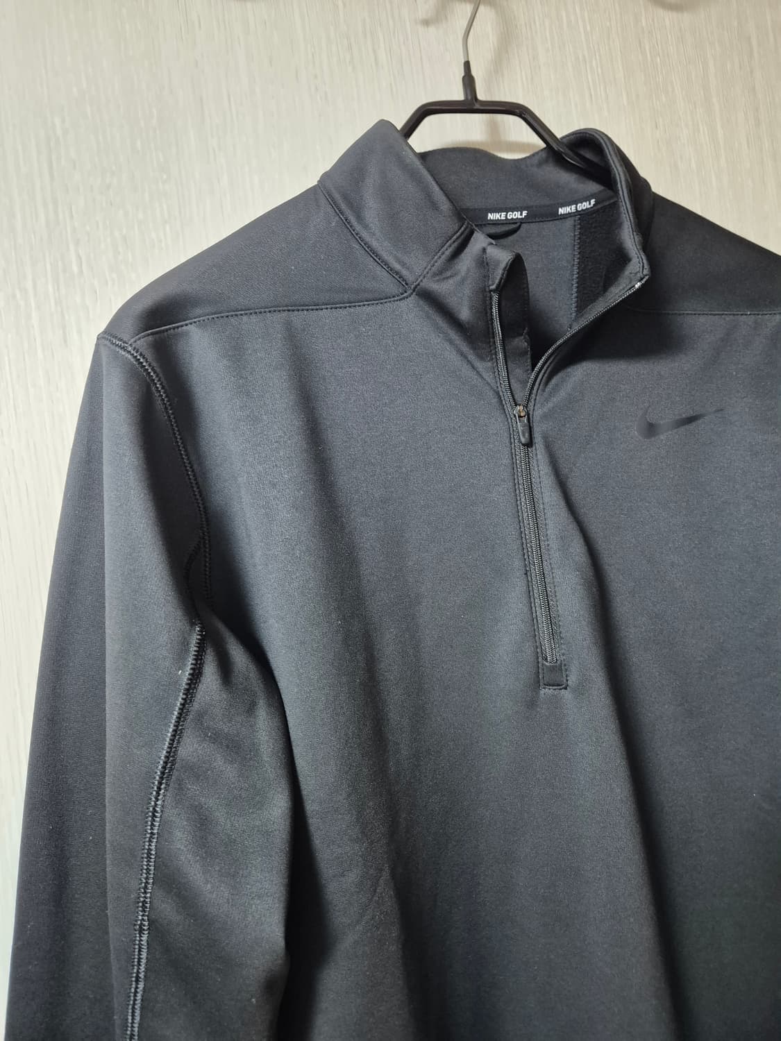 나이키 골프 블랙 하프집업 써마 레펠 긴팔 100 상품이미지6