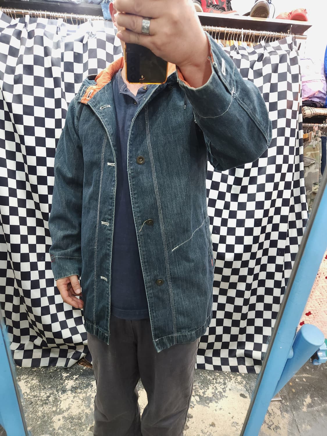 리바이스 에스닉 패치워크 후드 데님 커버롤

 상품이미지8