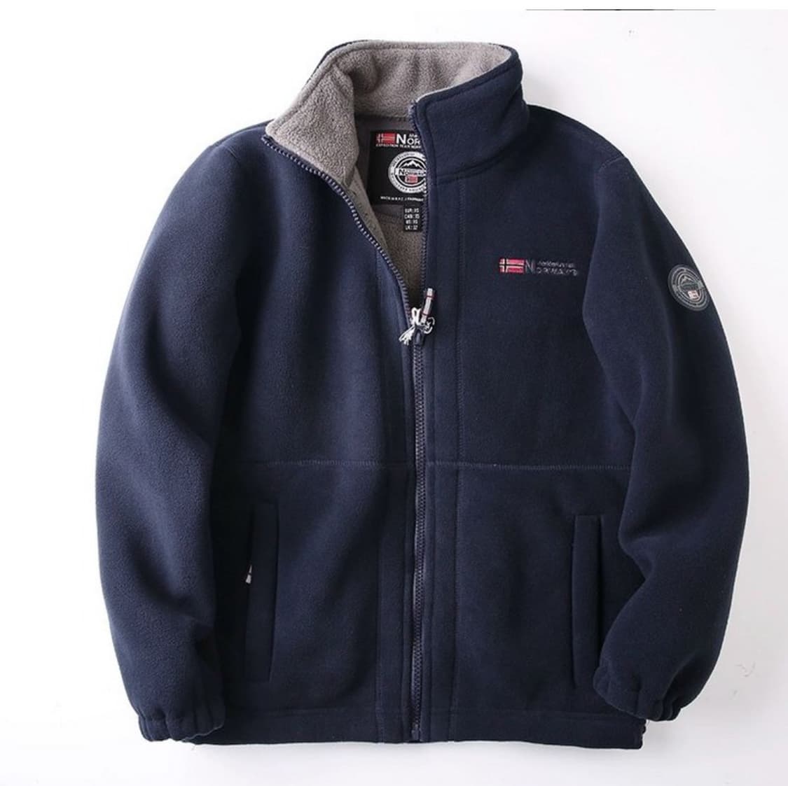 노르웨이 점퍼 플리스 후리스 집업 상품이미지1